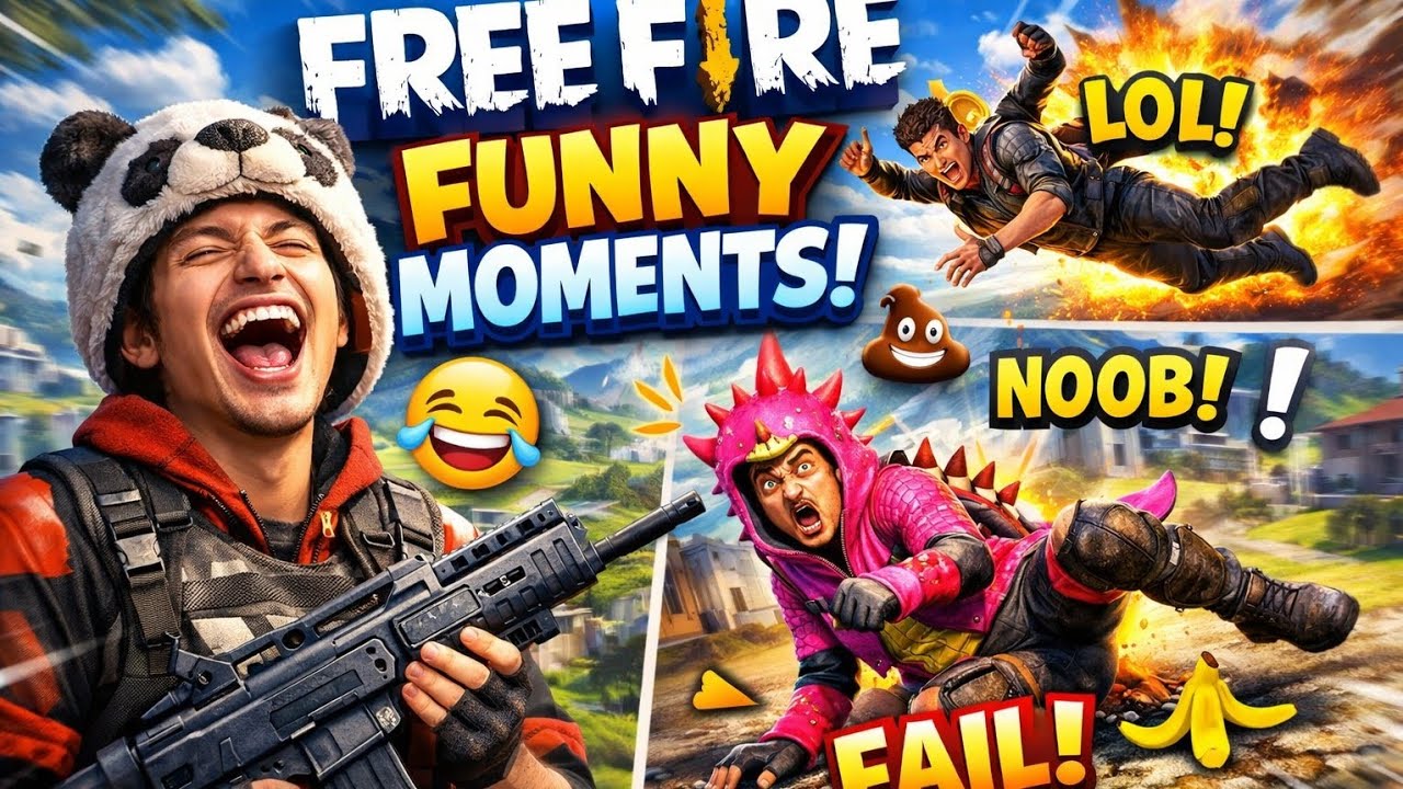 🔥 Free Fire Funny Moments 😂 | Epic Fails & Noob Moments!