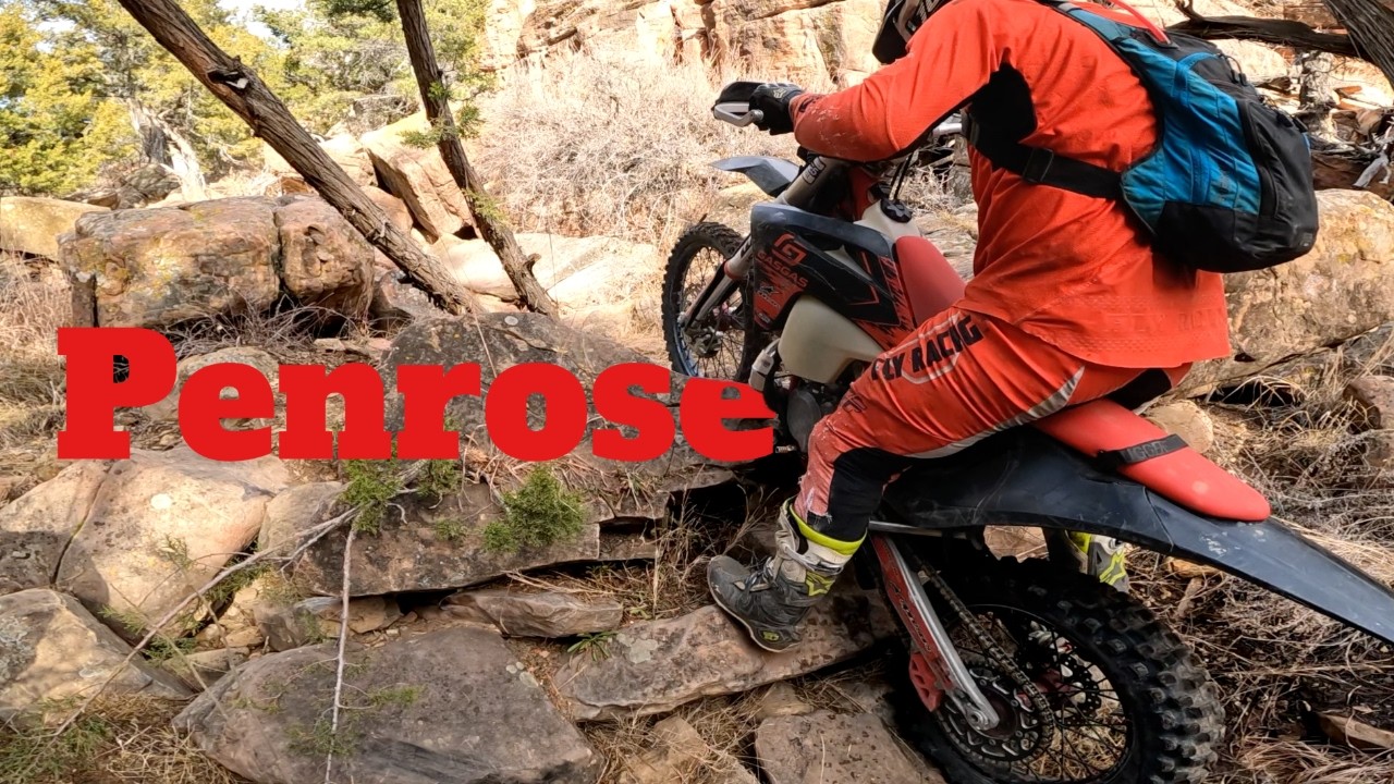 WarmUp Trail Fun! Penrose OHV Area SingleTrack and Trail Riding Dirt Bikes Mountains COLORADO