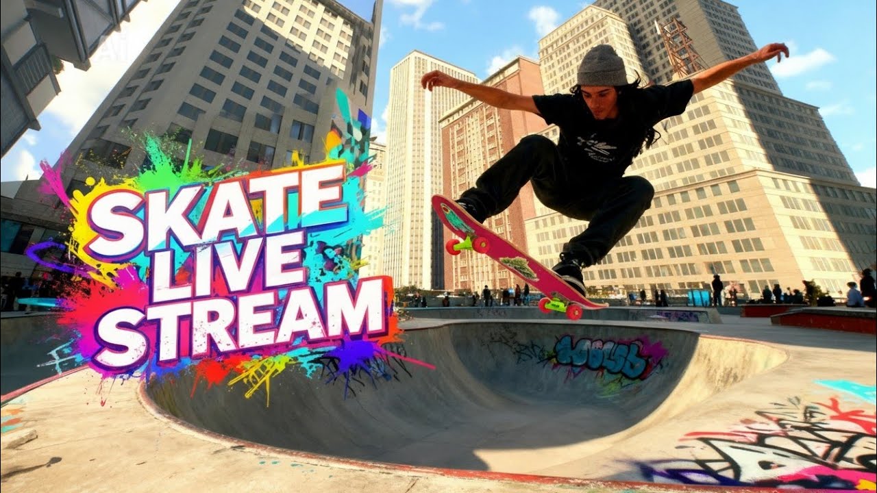 ROAD TO 300 SUBS – LIVE SKATE SESSION 💪 #gaming