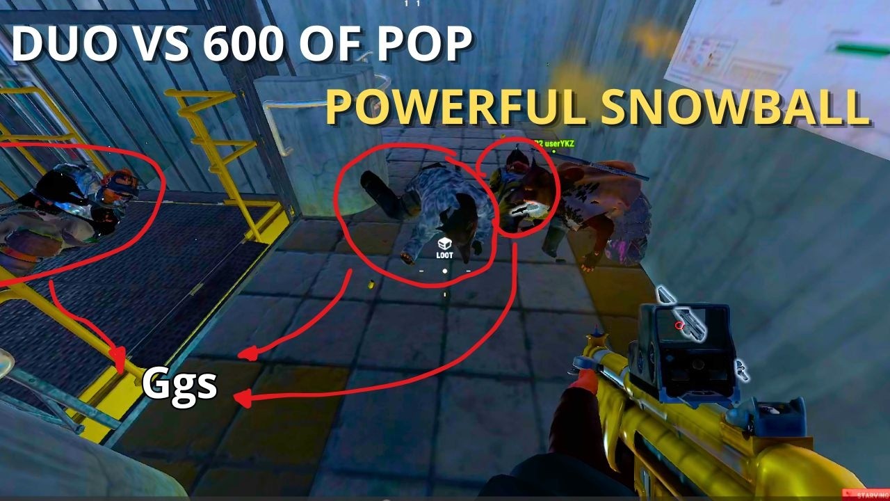 ASI SE JUEGA UN SERVER CON 600 DE POP EN DUO - RUST