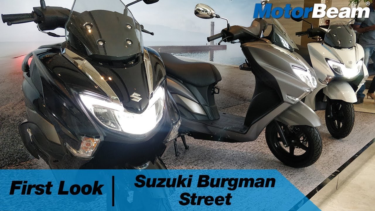 Suzuki Burgman Street - First Look | MotorBeam