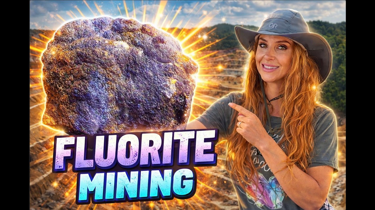 ГОРЯЧИЕ ИСТОЧНИКИ Fluorite & Spencer в Остине, штат Невада, на шахте Плеяды!