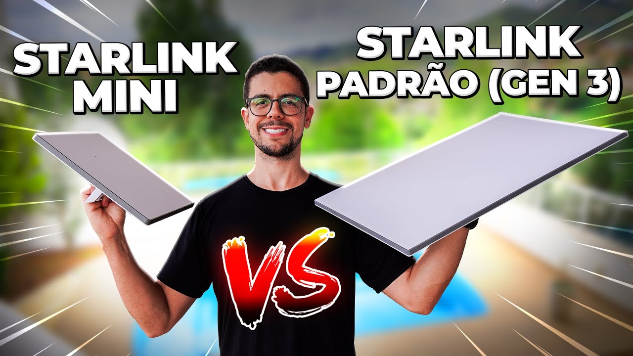 Starlink no Brasil: Mini ou Geração 3? Testes e Diferenças REAIS!