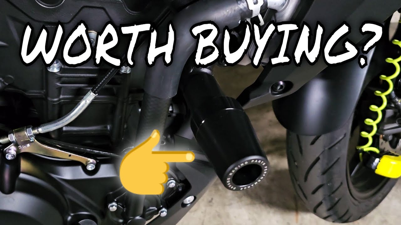 Motorbike Gear Review: Yamaha MT03 Frame Sliders