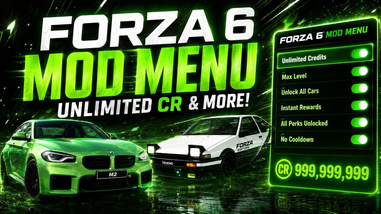 [NEW] Forza Horizon 6 Mod Menu 2026 | Free CHEAT, Unlimited Money, All Cars Free (WORKING)