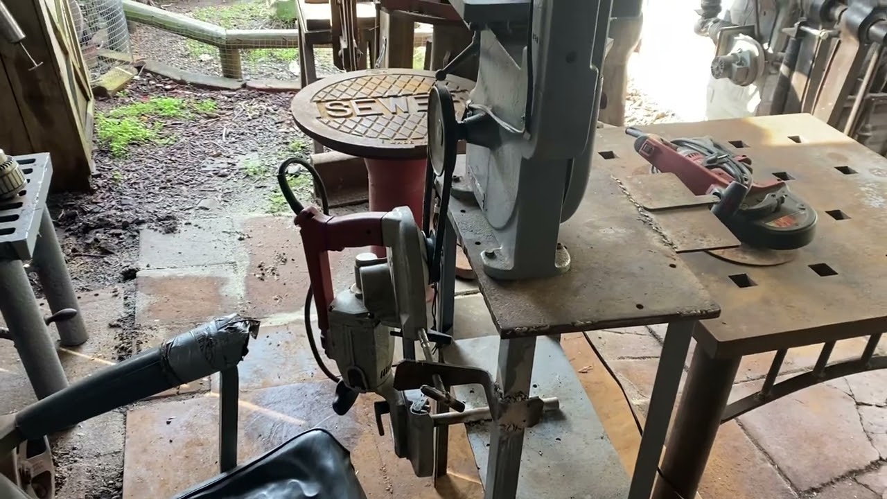 Metal bandsaw conversion