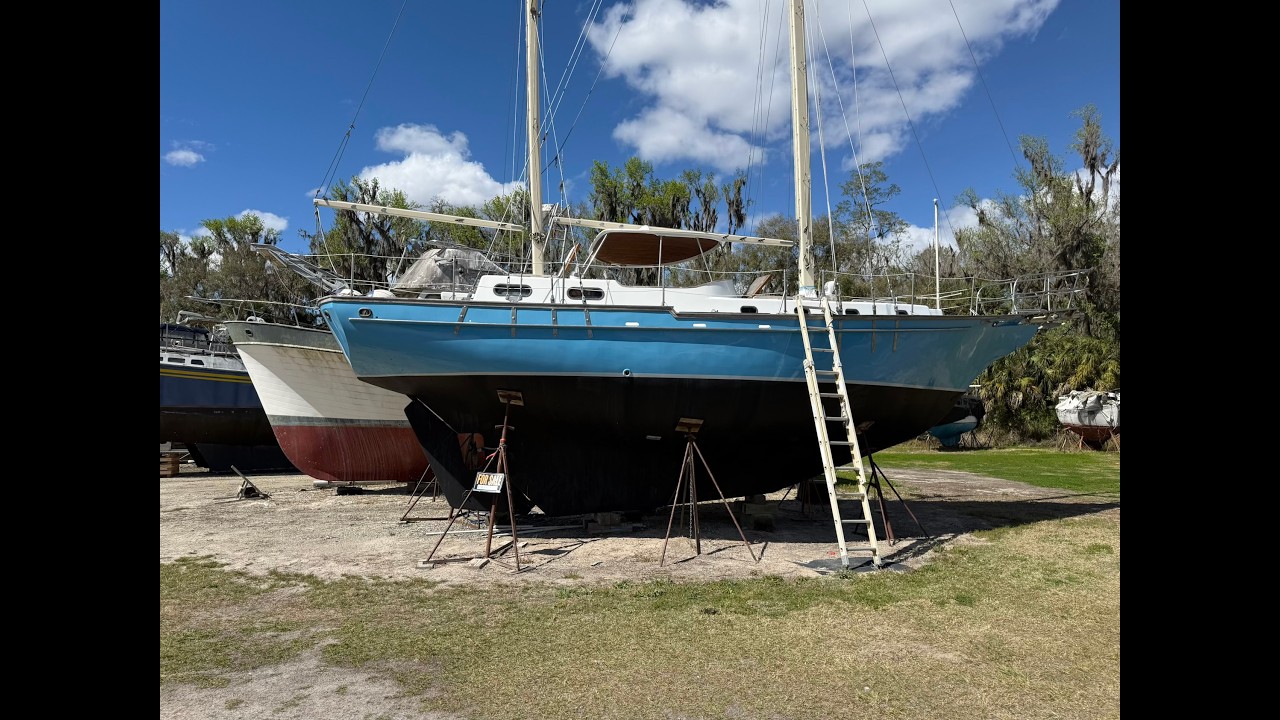 Fabulous 45' Ferro Cement Sailboat for Sale 15K
