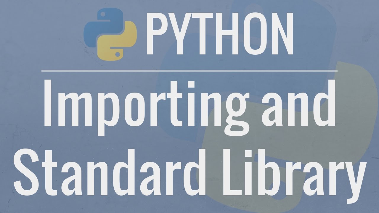 Учебник Python для начинающих 9: Импорт модулей и изучение стандартной библиотеки