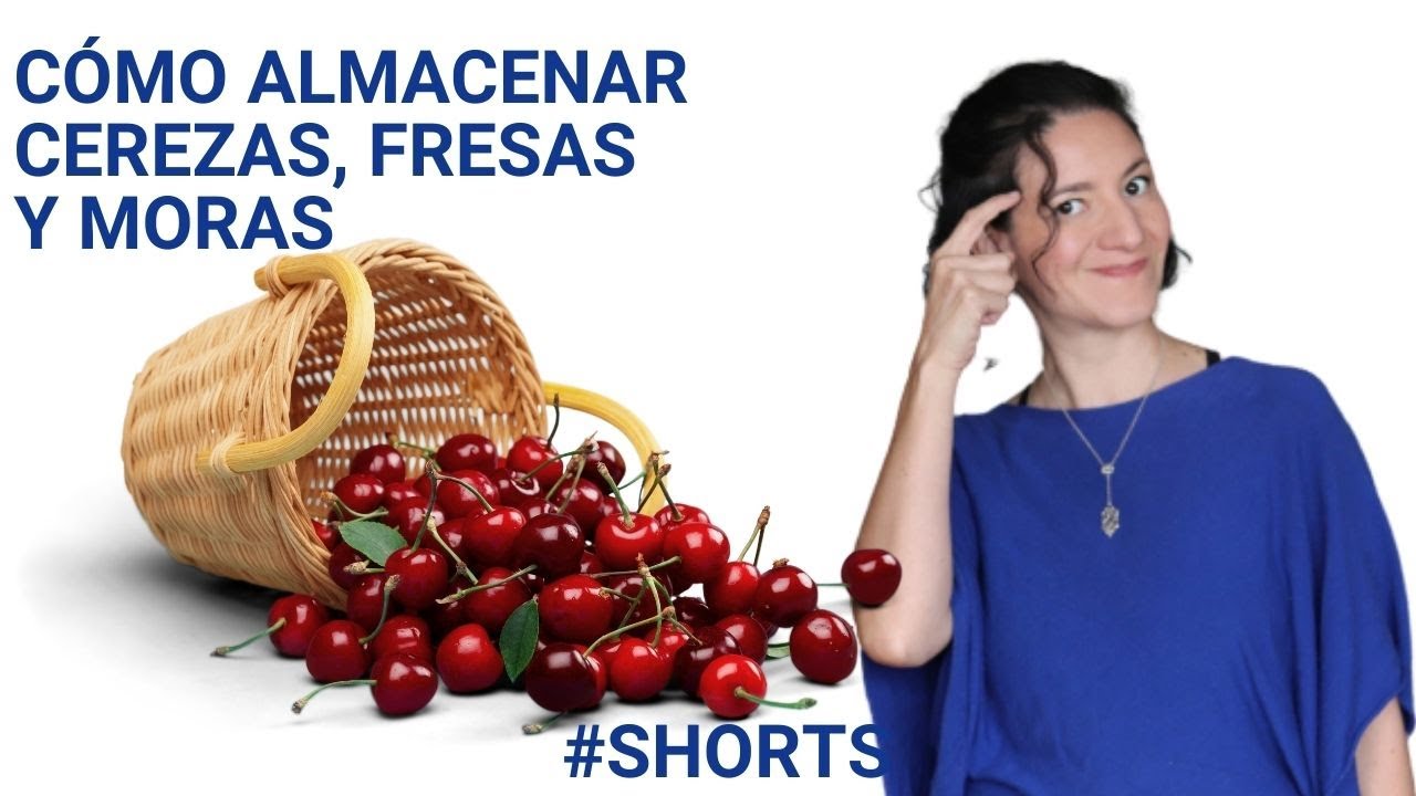 C&oacute;mo conservar fresas, cerezas y moras #shorts