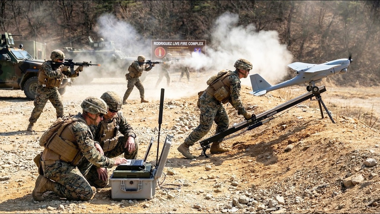 Watch U.S. Marines Deploy Stalker VXE30 Drone in Live-Fire Drill