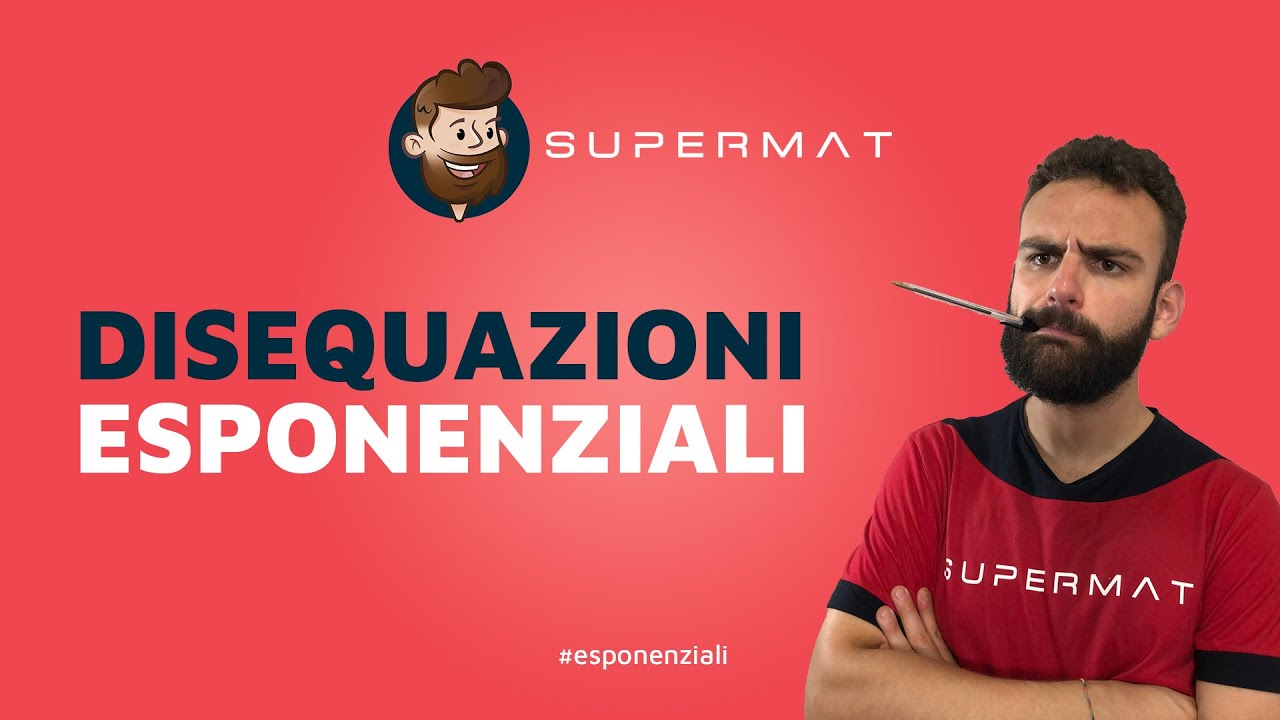 Esercizi DISEQUAZIONI ESPONENZIALI svolti Senza Logaritmi