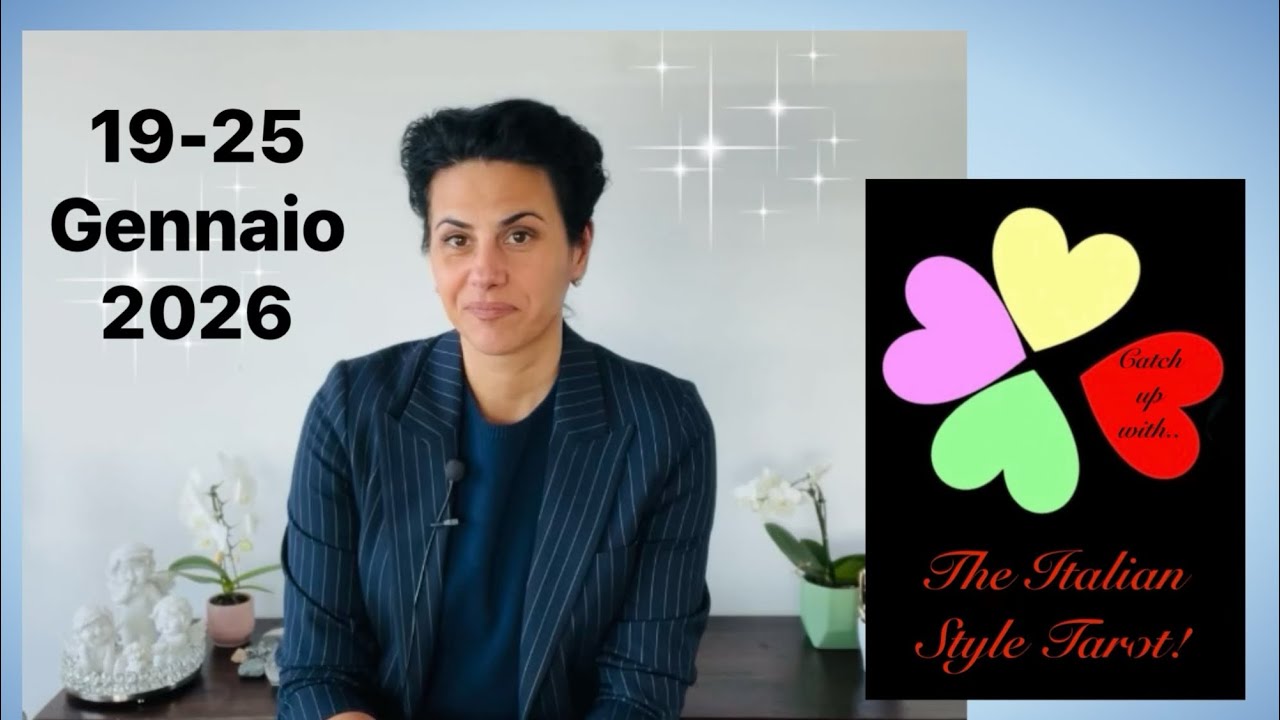 💌 Lettura Settimanale-Tarocchi - Oroscopo dal 19-25 Gennaio 2026/ Per tutti 12 Segni + Podcast