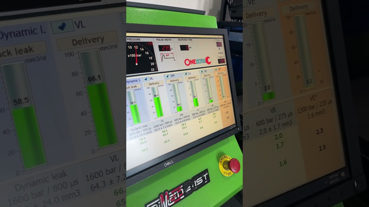 Bosch injector test