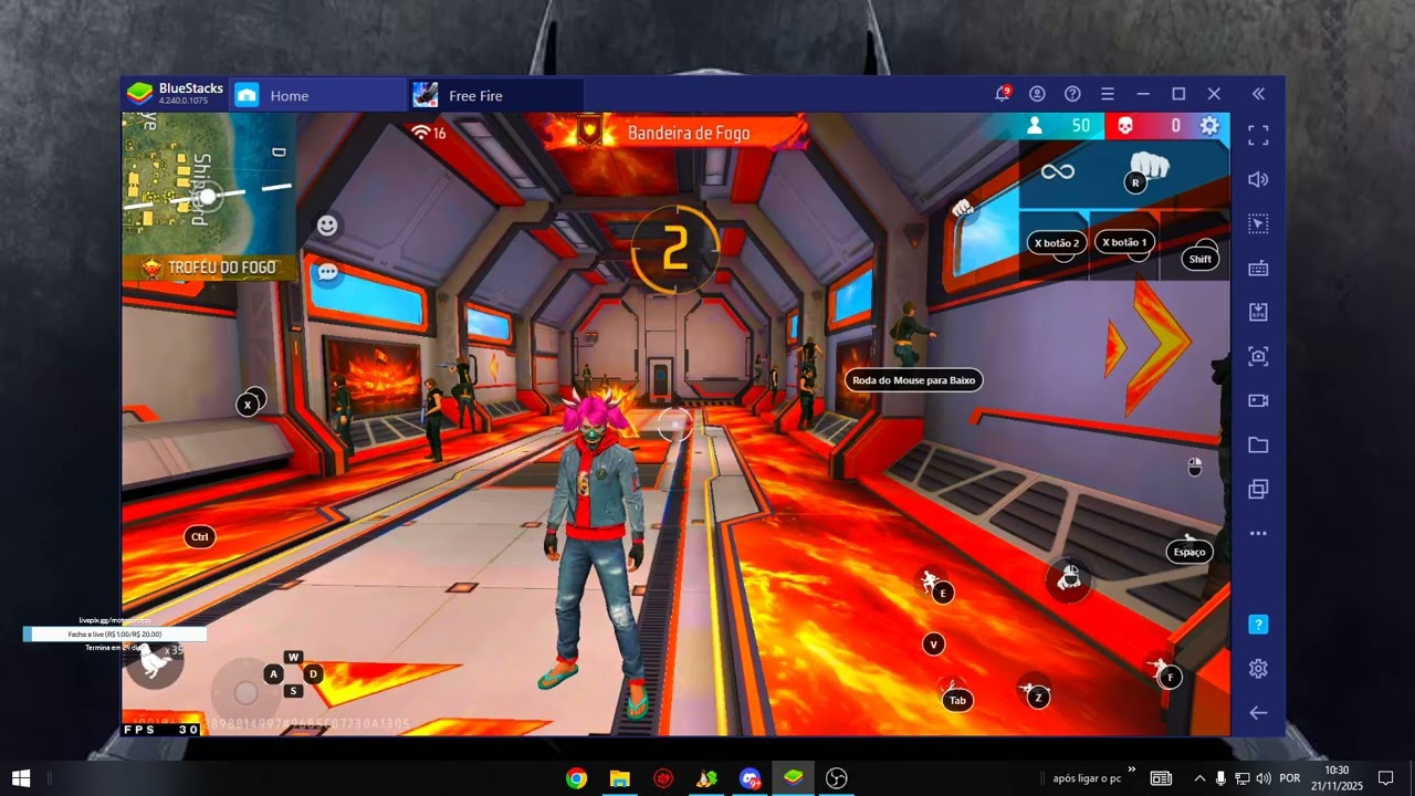 NOVO METODO !!! COMO DESBUGAR SEU FPS TRAVADO EM 90 EMULADOR FREE FIRE