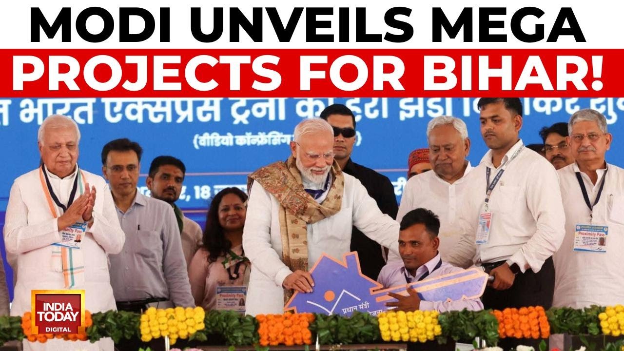 PM Modi To Launch Rs 13,000 Cr Projects In Poll-Bound Bihar, Rs 5,200 Cr In Bengal | India Today