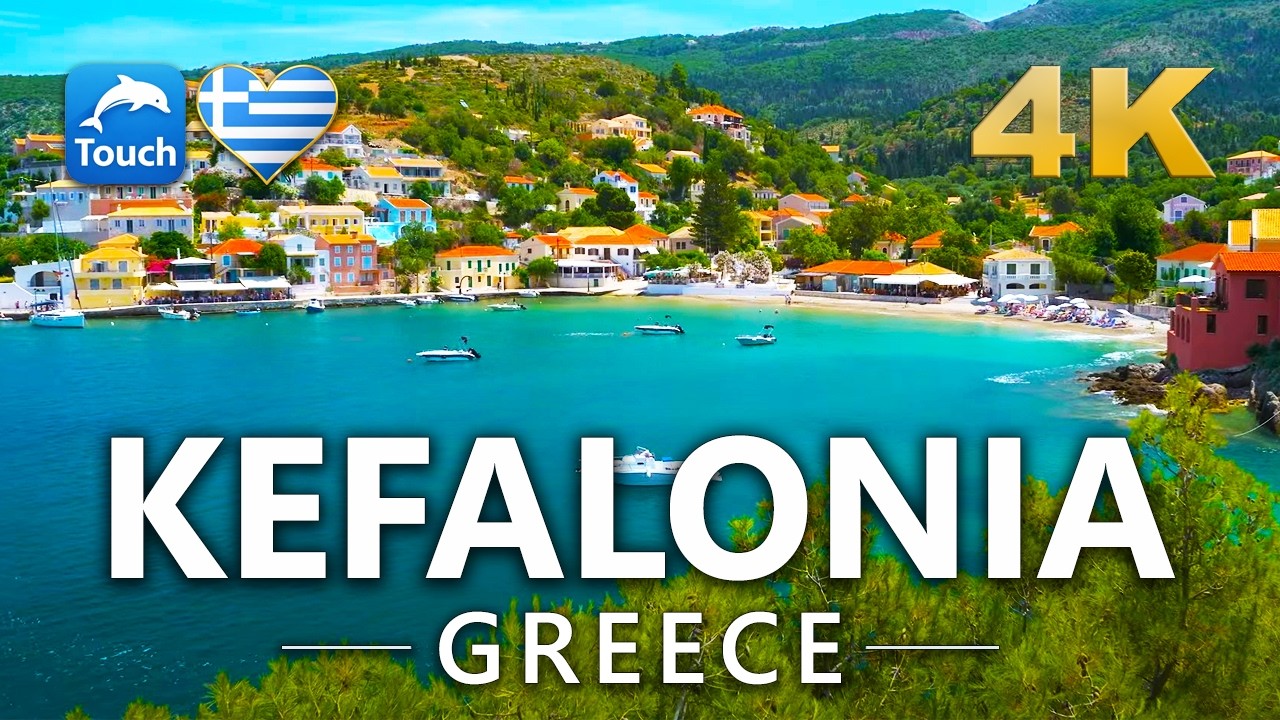 KEFALONIA (Cephalonia, Κεφαλλονιά),  Greece 4K ► Top Places & Secret Beaches in Europe  #TouchGreece