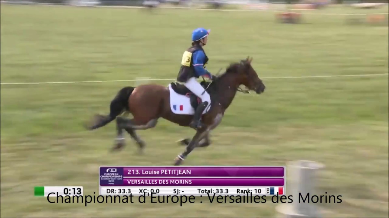 Versailles des Morins : cross des Championnnats d'Europe Poney CCE 2018
