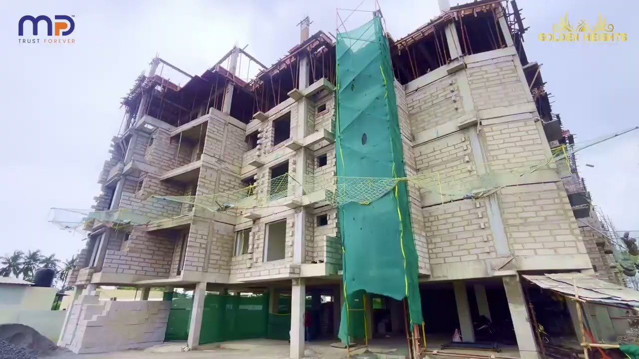 MP Golden Heights | Site Progress Update | May 2025 | Premium Apartments in Kovur