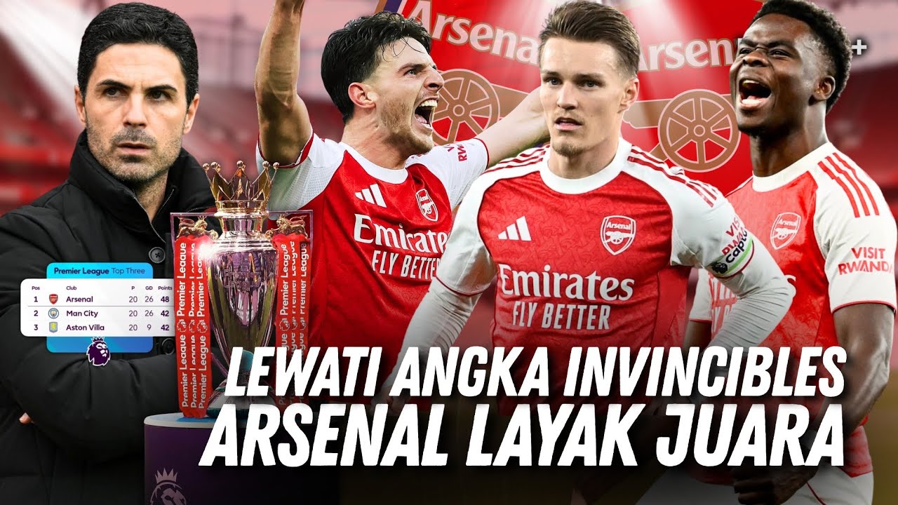 Arsenal Kokoh Di Puncak Liga Primer Inggris: Catat Statistik Mencengangkan Usai Bekuk Bournemouth