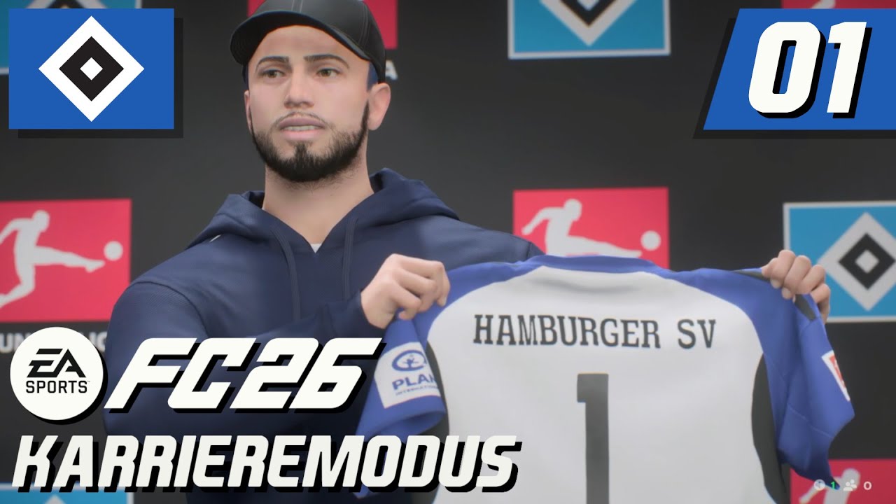 EA FC 26 HSV KARRIERE #1 ⚽ ZURÜCK IN DER BUNDESLIGA 🔥