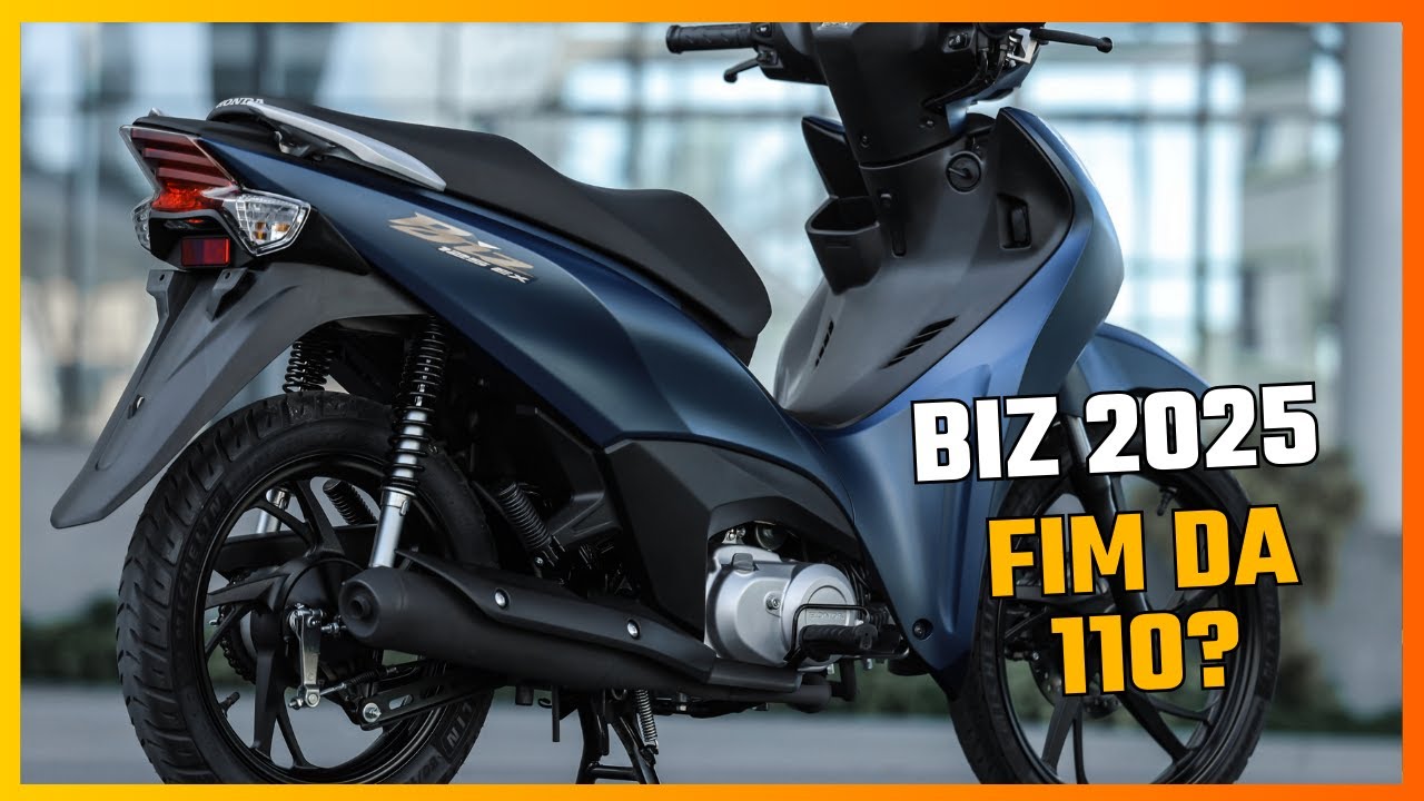 Biz 125 2025: preço e o que mudou na moto Honda