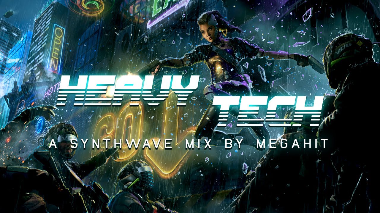 ☆ HEAVY TECH ☆ | A Synthwave/Darksynth/Cyberpunk Mix 🎛🎚 by Megahit 🎧🔥
