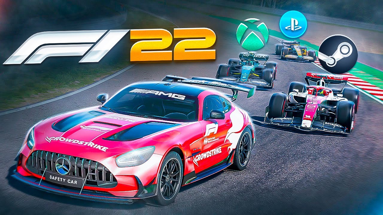 ТРЕШОВЫЕ КРОССПЛАТФОРМЕННЫЕ ГОНКИ 25% ОНЛАЙН В F1 22
