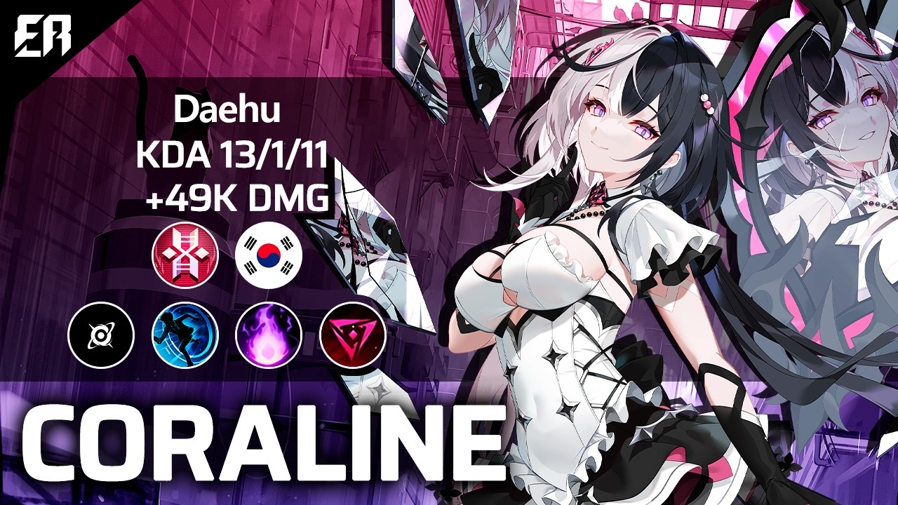 Eternal Return CORALINE Gameplay Season 10 Patch 10.5