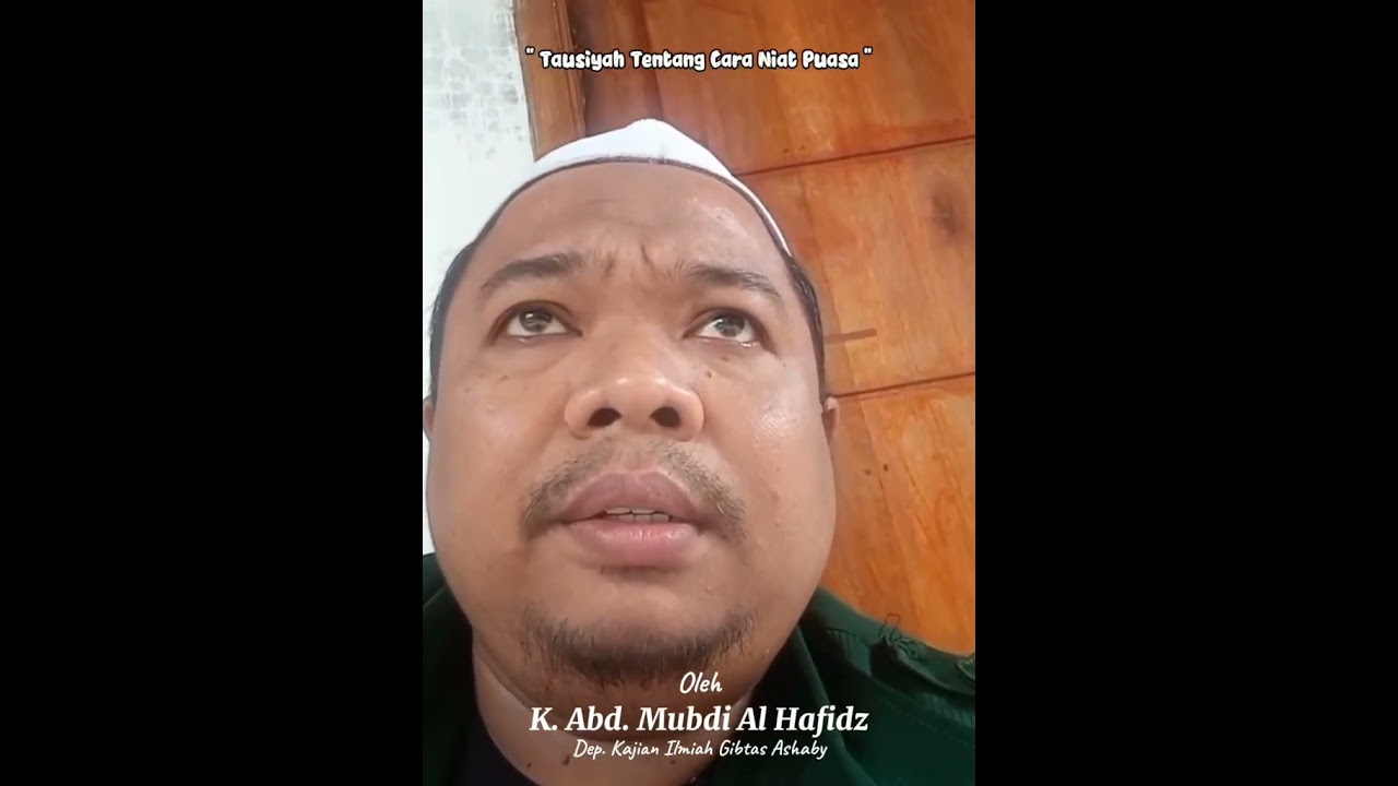 Niat Puasa Ramadhan