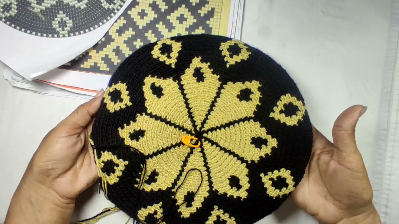 COMO HACER UN FONDO O BASE PARA LA MOCHILA  WAYUU // paso a paso