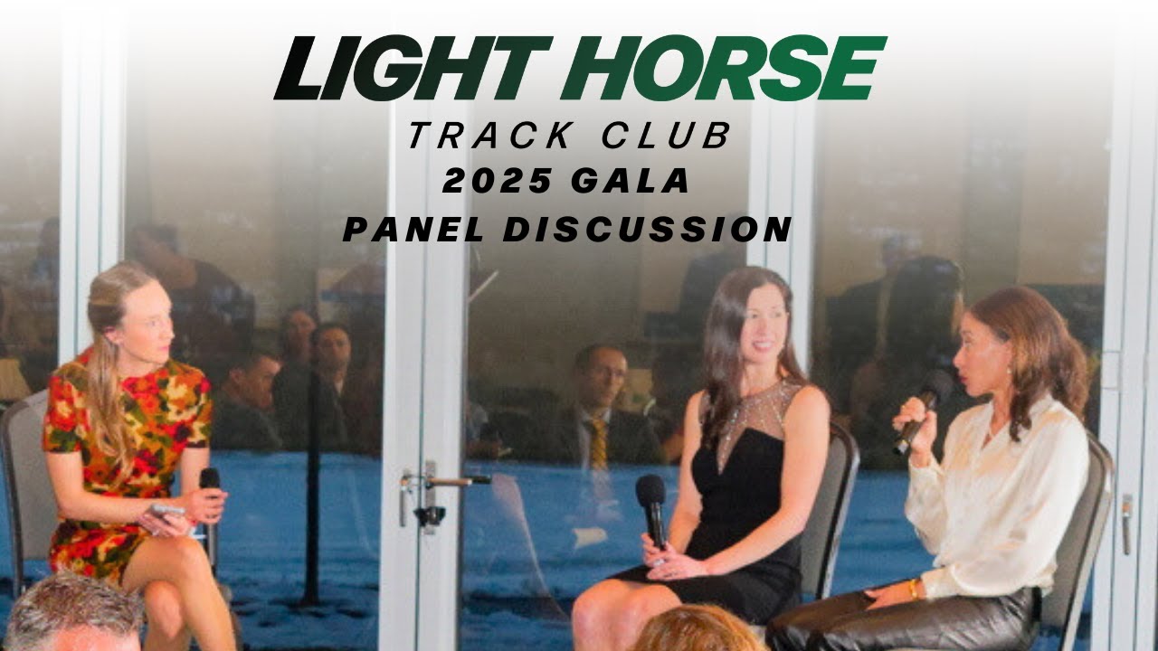 Light Horse Track Club Gala Panel Discussion on Women's Running