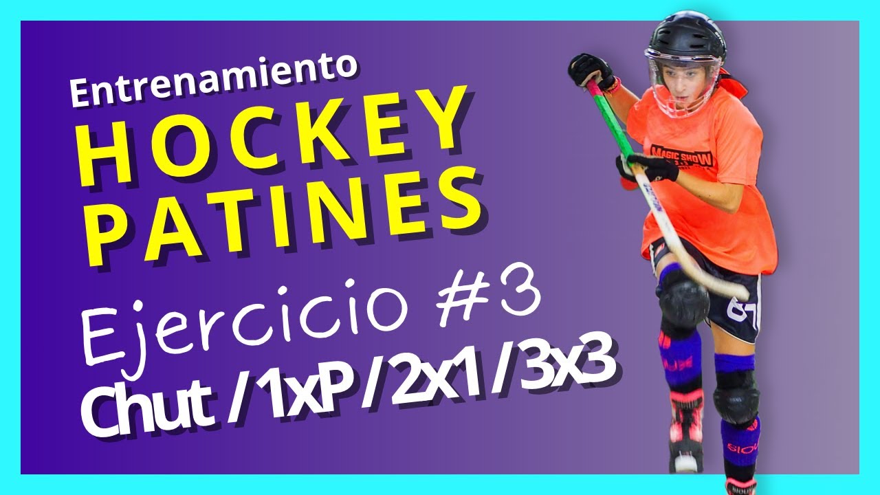 🤟 Entrenamiento de hockey patín | Mira este ejercicio [ DINÁMICO ] para perfeccionar tu equipo