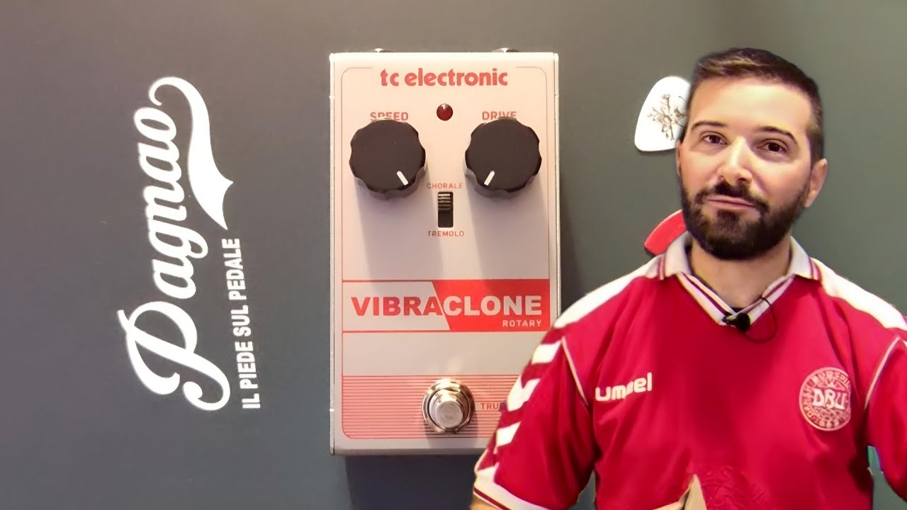 Tc Electronic VIBRACLONE ROTARY, Leslie ROTARY SPEAKER Emulator. Con POLYTUNE3 - BOSS OD3. Tutorial