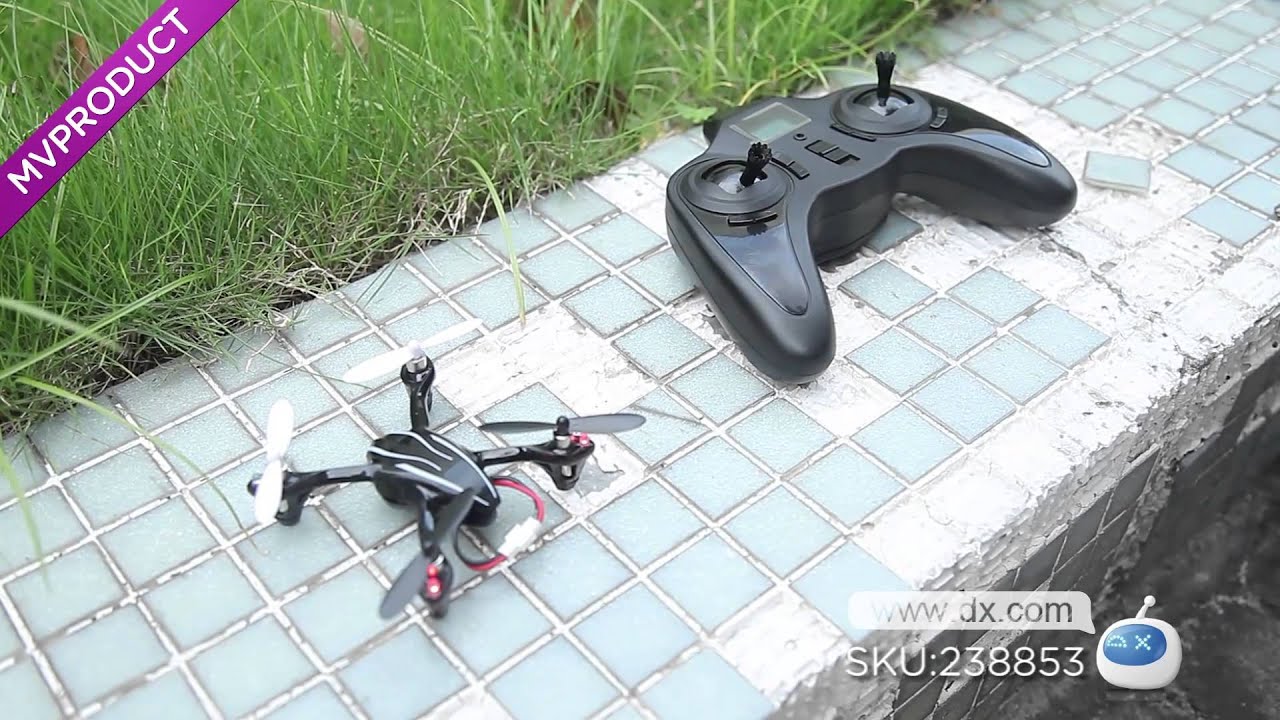 HUBSAN Mini 2.4GHz R/C 4-CH 6-Axis 3D Quadcopter -- DX.COM
