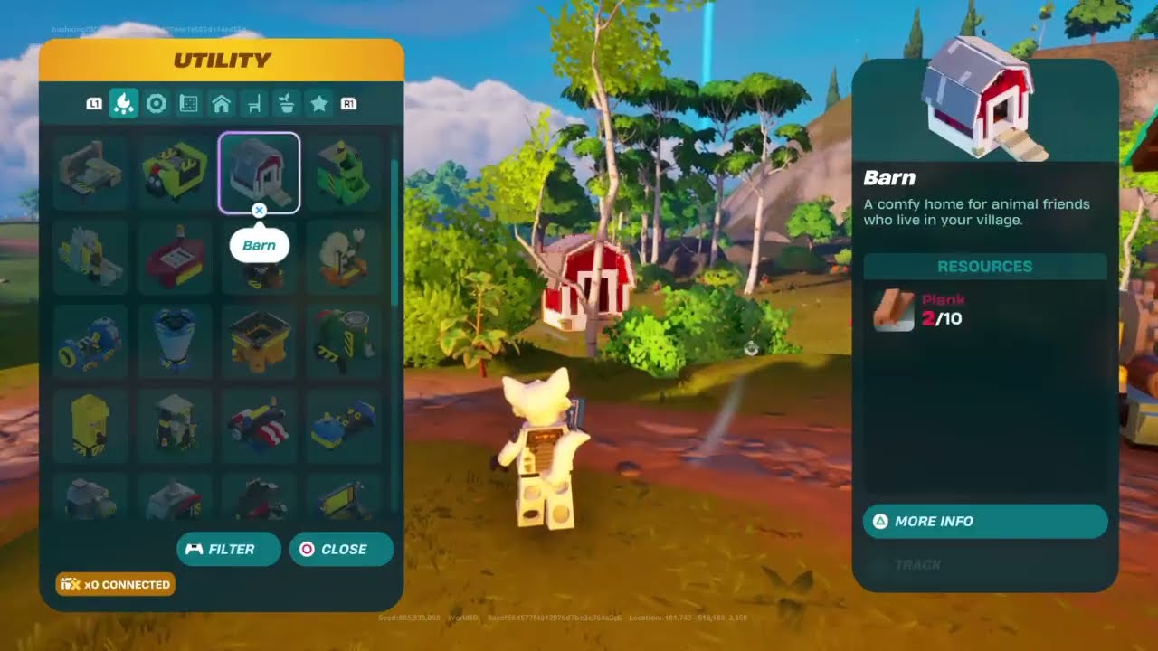 Lego Fortnite Time Stamped Quests Storm Survivor Camp Play through Part 1