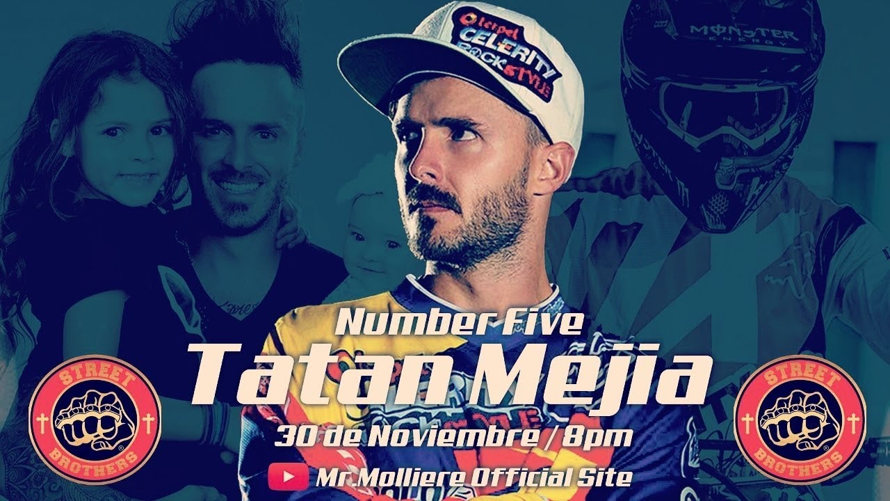 NUMBER FIVE // TATAN MEJIA (VIDEO LIRYCS) MR.MOLLIERE - TELON ROJO PROD