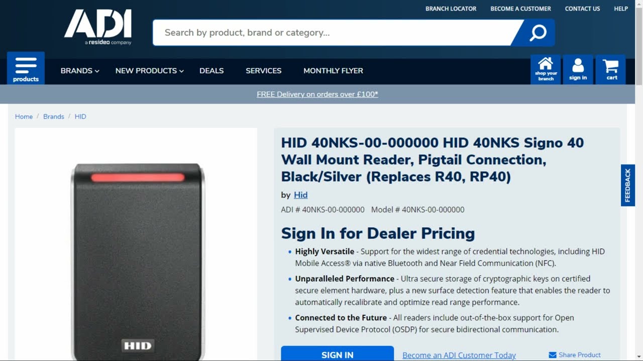 Kantech KT-1 Web Setup and Config with HID Signo