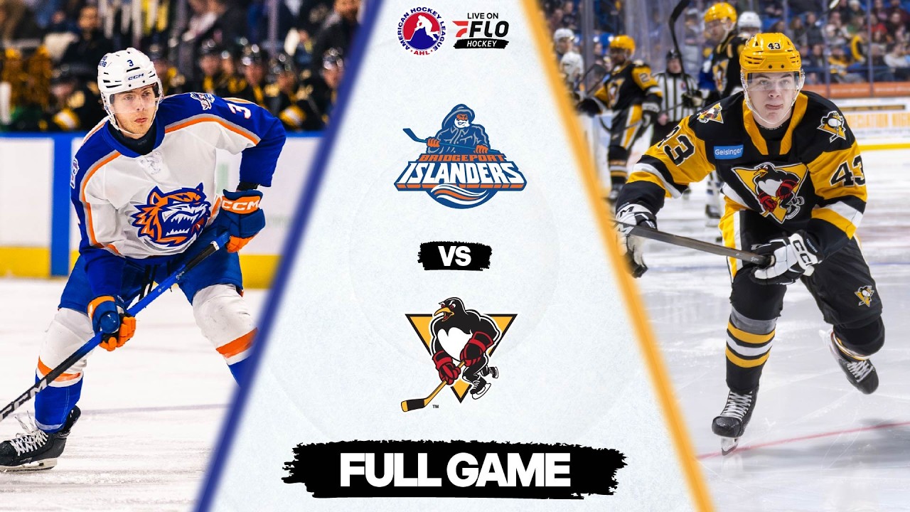 AHL Free Live Stream - Bridgeport Islanders vs Wilkes-Barre/Scranton Penguins | FloHockey