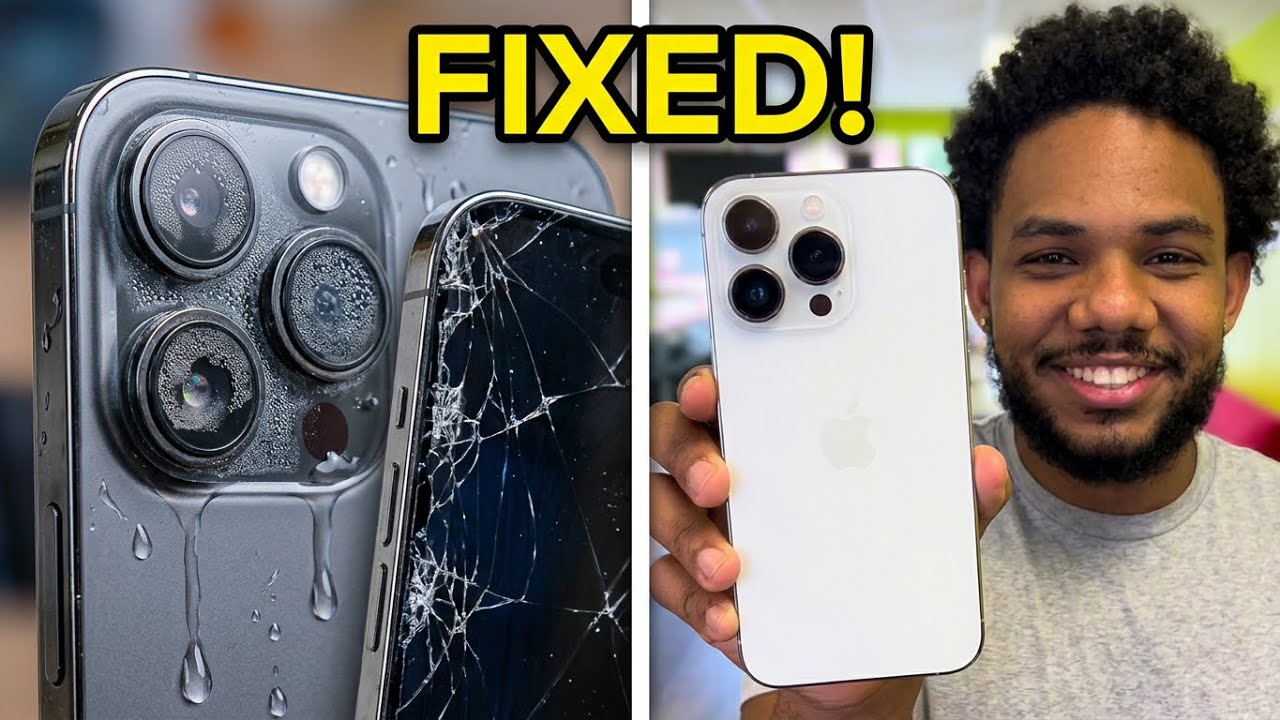 I Fixed The World&rsquo;s First Water Damaged iPhone 14 Pro max 🫣 Watch till the end !!