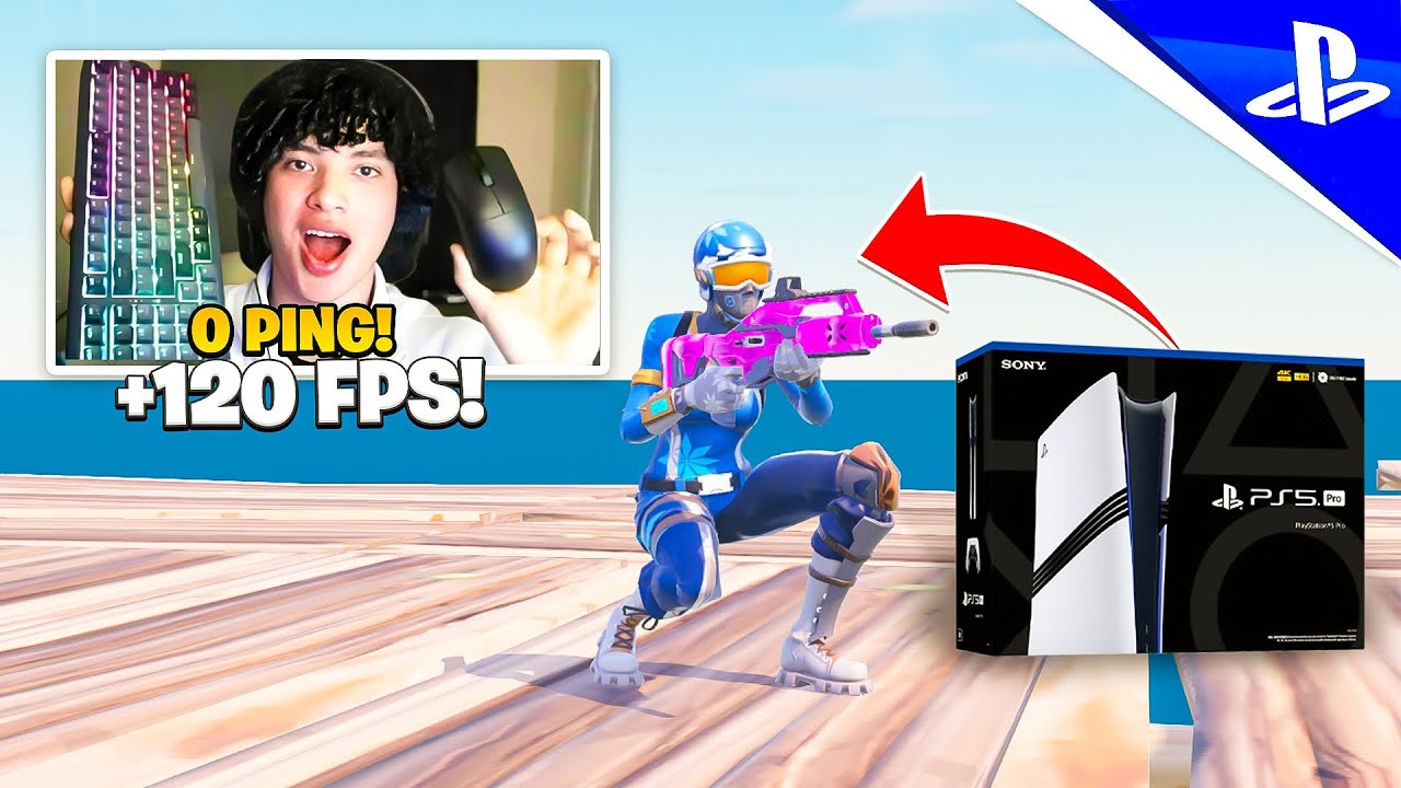 Я играл с клавиатурой и мышью на PS5 PRO + распаковка