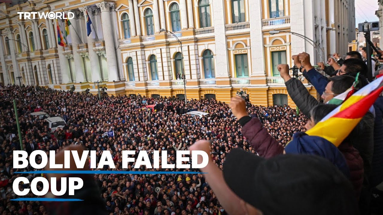 Bolivia's coup leader Zuniga was sacked and arrested after a failed attempt