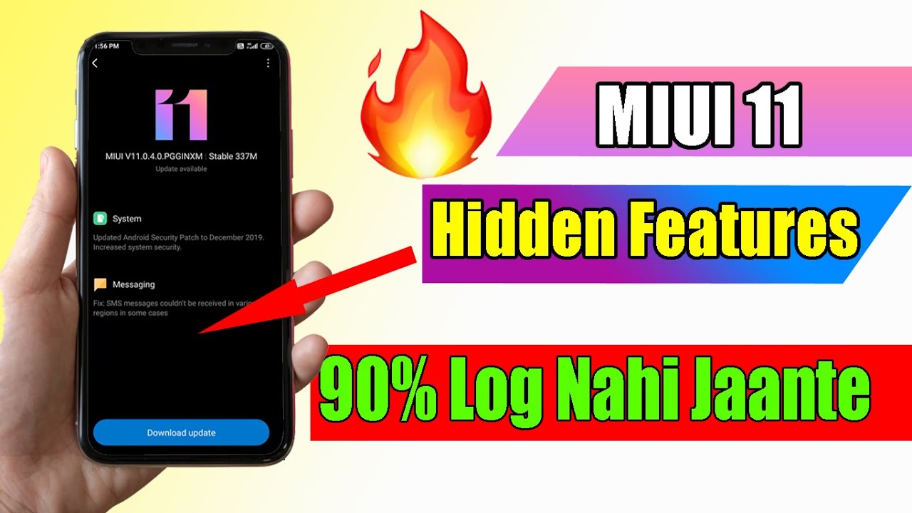 MIUI 11 HIDDEN TIPS TRICKS AND FEATURES | SECRET FEATURE OF MIUI 11 YOU DON'T KNOW