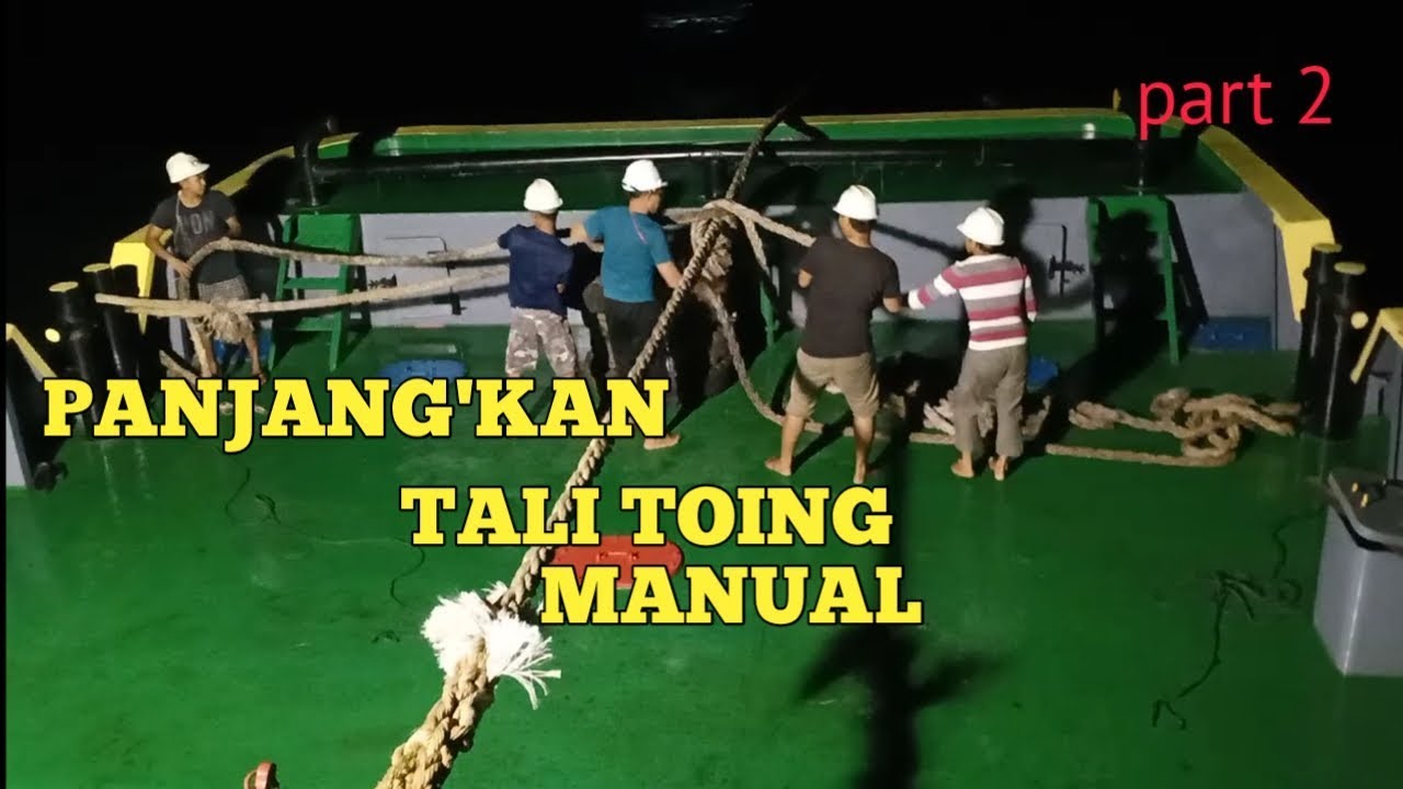Begini panjangkan tali toing manual