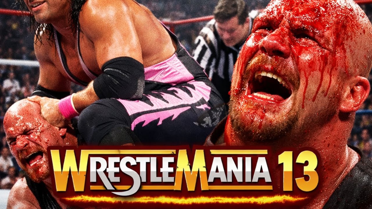 WWE 2k 16 Attitude Era. WrestleMania 13: Bret Hart vs. Stone Cold Steve Austin 🔥