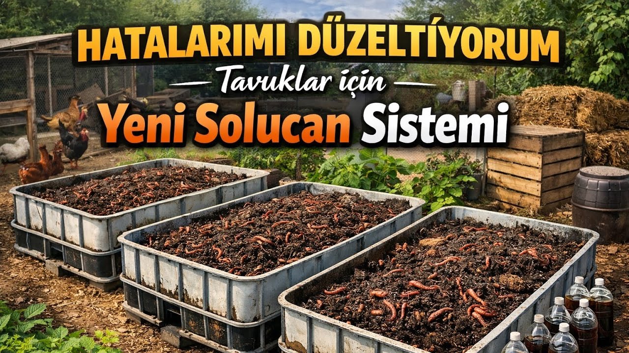 Tavuklar İçin Yeni Solucan Sistemi – Bölüm 1