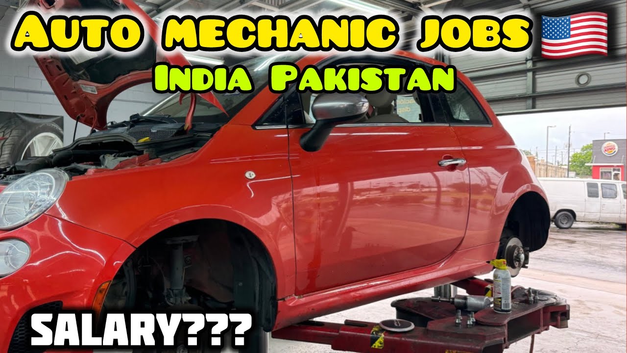 India-Pakistan say Auto mechanic ki job k liye america kese aye