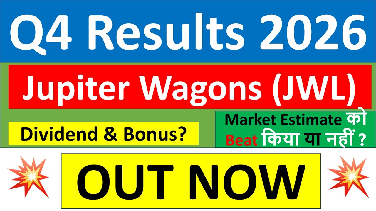 Jupiter Wagons Q4 results 2026 | JWL results today | Jupiter Wagons Share News | JWL Share news