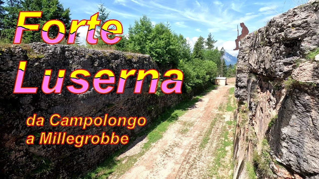 Da Campolongo a Luserna passando per Forte Lusern, Mandriele e Millegrobbe. Spiegato bene.