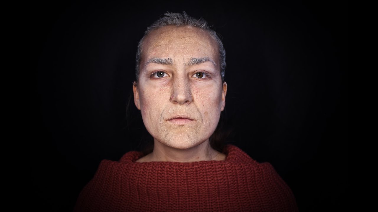 Old Age Makeup Using Latex stipple - Simple and Cheap!