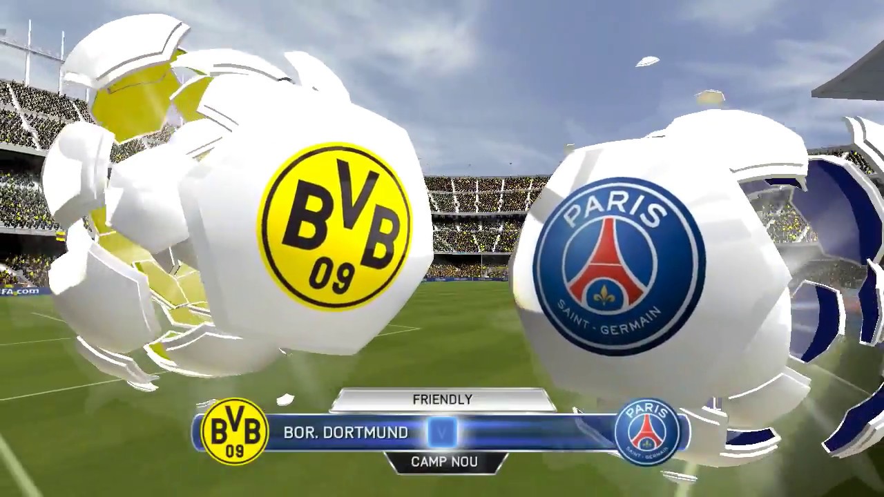 Borussia Dortmund VS Paris Saint-Germain In FIFA 14 (Demo Version)